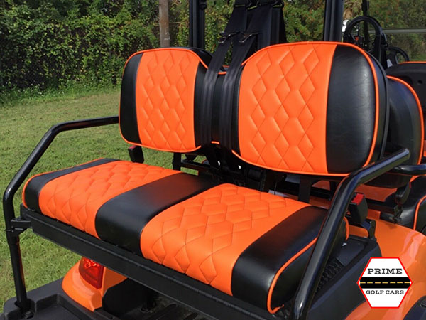 Custom Two-Tone Seat Covers for Advanced EV or Icon® Golf Carts - Prime Cart  Parts