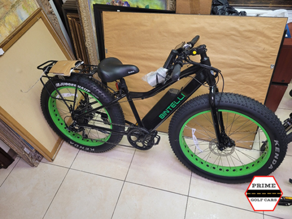 new 2023 green bintelli m1 ebike electric bike fat tire