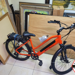 new 2023 orange bintelli b2 ebike electric bike