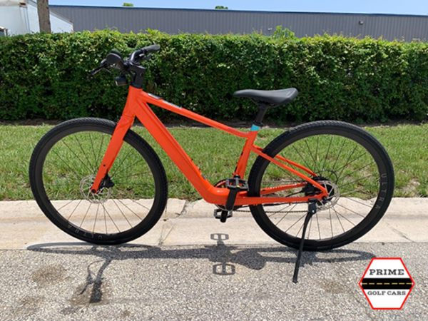 new 2023 orange velotric e-bike electric bike