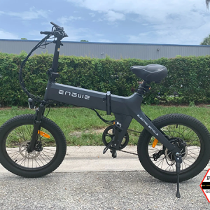 gray engwe e-bike folding electric bike