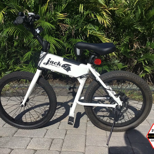 white jack rabbit e-bike electric bike