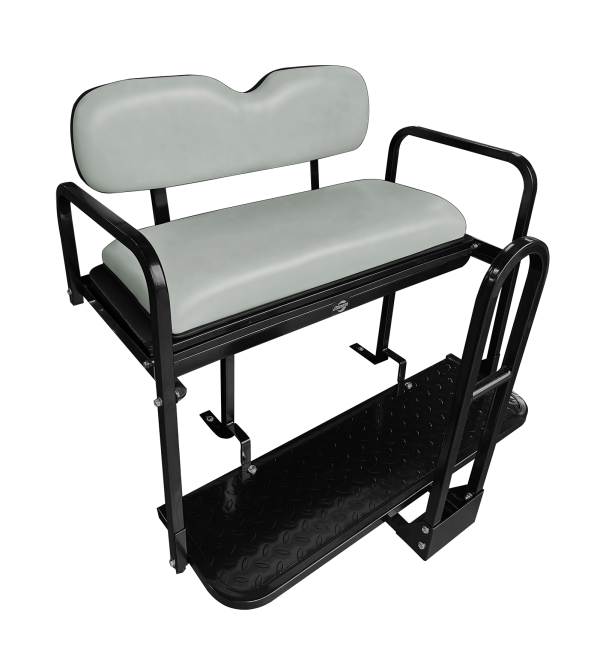 Nomad Rear Flip Seat for Club Car Precedent / Tempo / Onward Golf Cart - Image 3