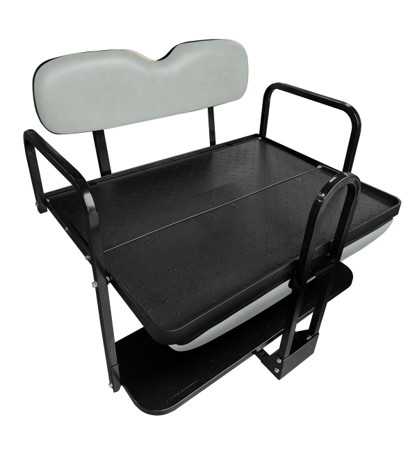 Nomad Rear Flip Seat for Club Car Precedent / Tempo / Onward Golf Cart - Image 4