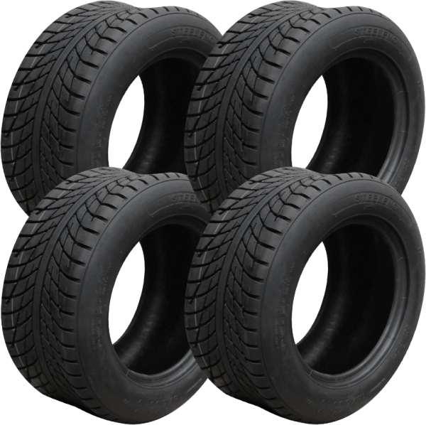 Steeleng 205/50-10 Low Profile Tires for Golf Cart