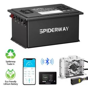 48V 105AH Spiderway Golf Cart Lithium Battery