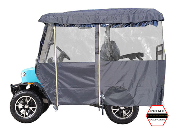 Golf Cart Enclosure for 4 Passenger Teko Turbo Golf Cart